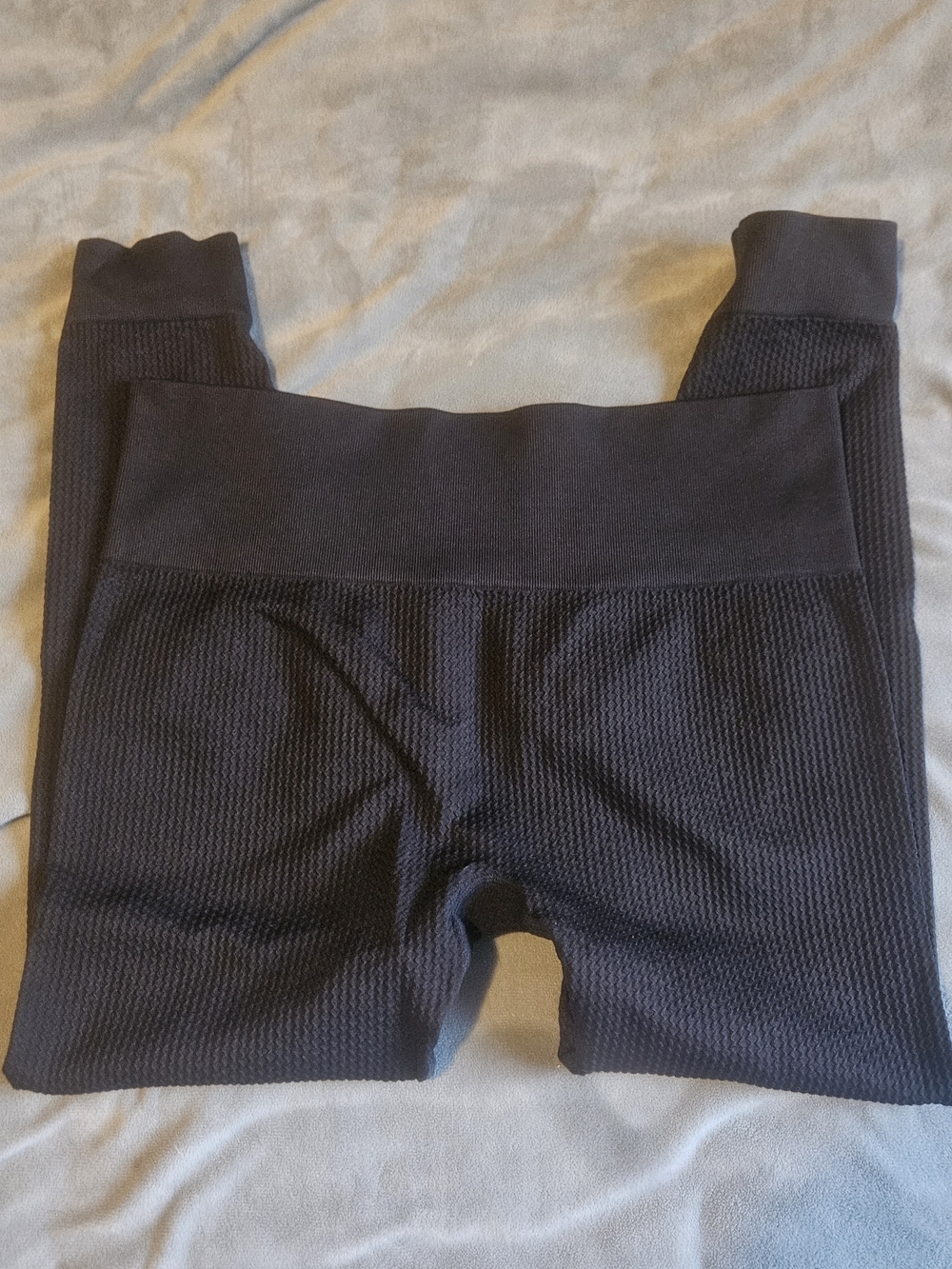JoyLab Black Textured High-Waist Leggings